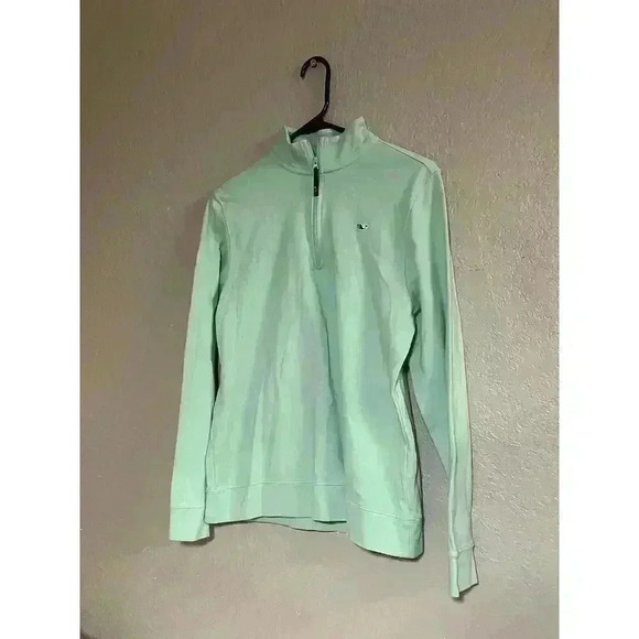 VINEYARD VINES MINT SALTWATER QUARTER ZIP YOUTH GIRLS SiZE XL - Picture 3 of 7